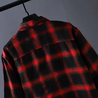 เสื้อเชิ้ตชายแขนยาวลาย-check สไตล์แฟชั่น ใส่ได้ทุกรูปแบบ