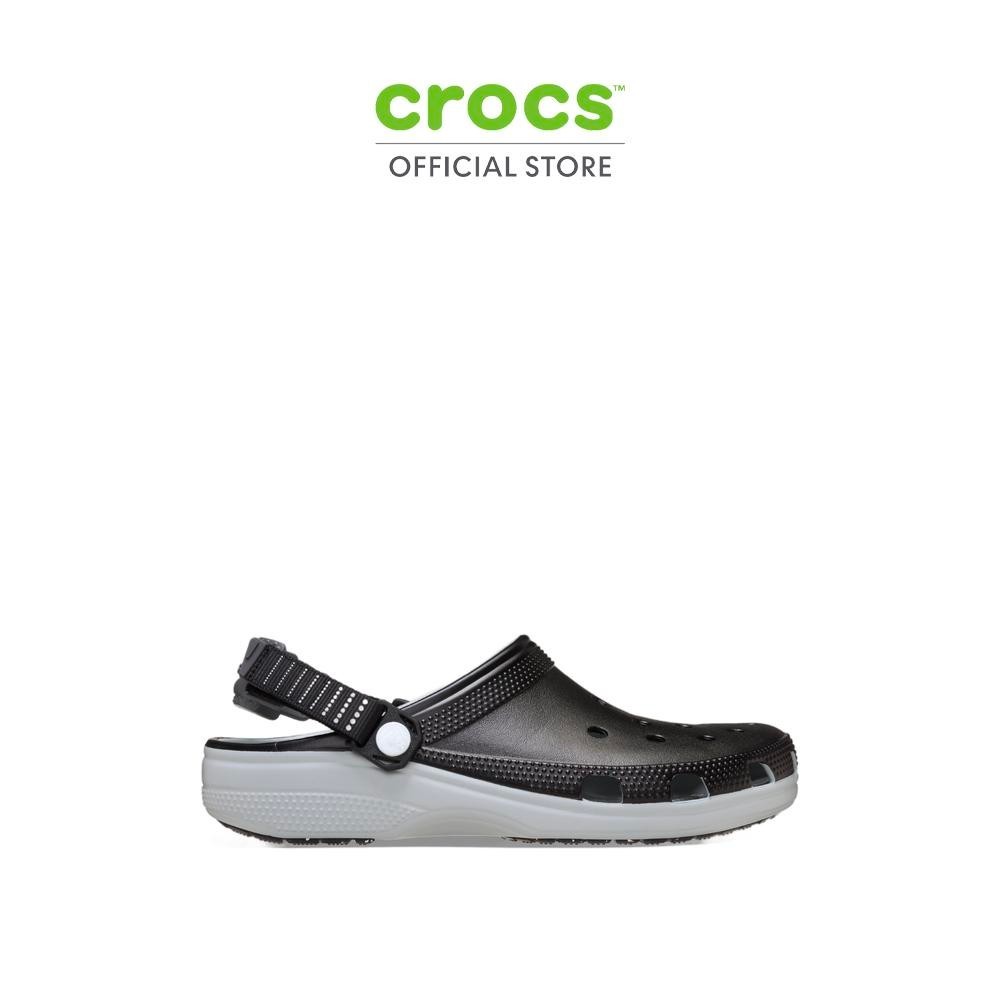 CROCS รองเท้าลำลองผู้ใหญ่ CLASSIC TURBO CLOG รุ่น 211287-001 - BLACK