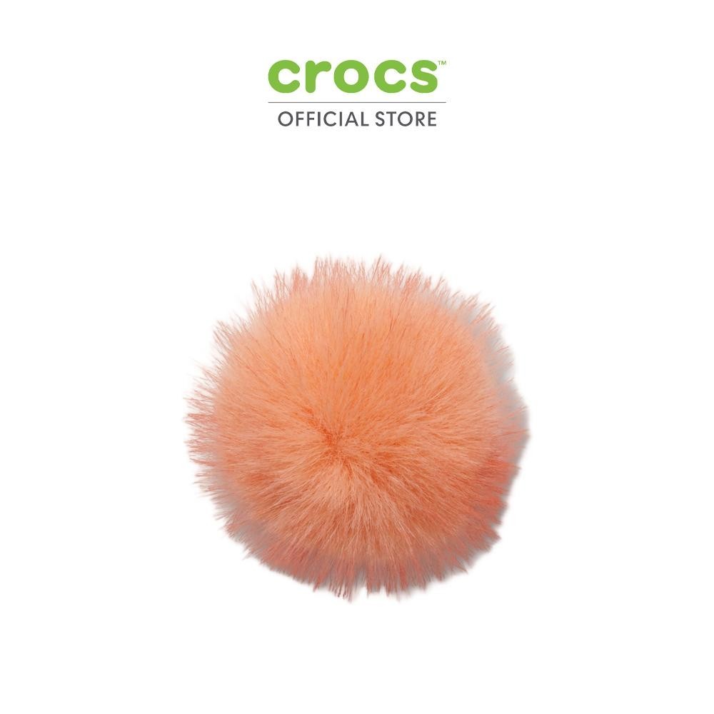 CROCS ตัวติดรองเท้า JIBBITZ™ ORANGE LONG HAIR PUFF รุ่น 10016206 -  MULTI COLOR