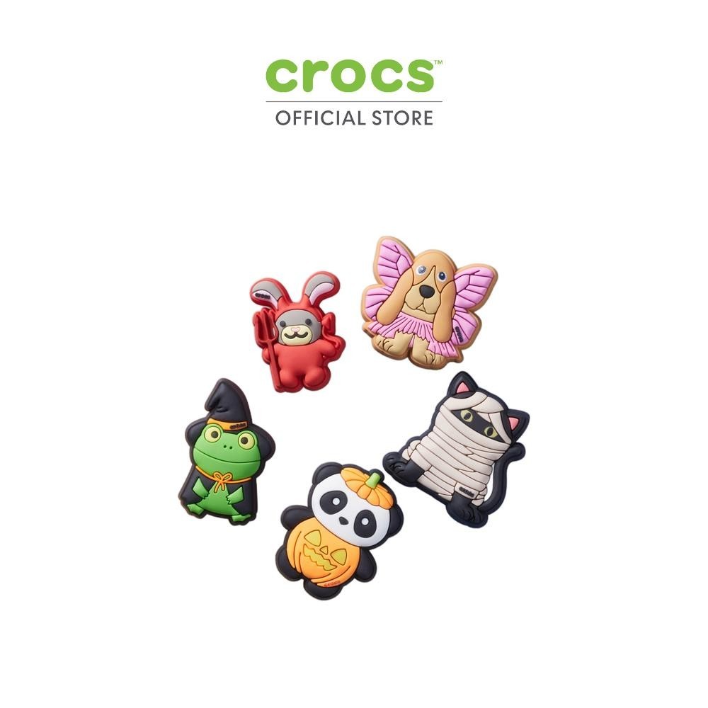 CROCS ตัวติดรองเท้า JIBBITZ™ ANIMALS IN COSTUMES 5 PACK รุ่น 10016031 -  MULTI COLOR