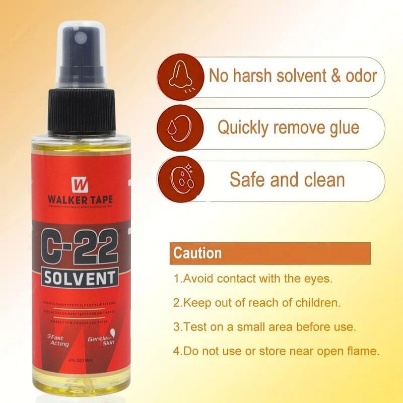 C22 Solvent Hair Glue Remover Walker Tape 118ml น้ํายาตัดเทปผมปลอม น้ํายาตัดผม น้ํายาตัดเทปผมปลอม เค