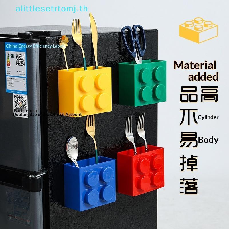 Alittlese Magnetic ติดผนัง N-Edge ห้องครัวฟาง Cling ฟิล์มกล่องเก็บตู้เย็นด้านข้าง Ra TH