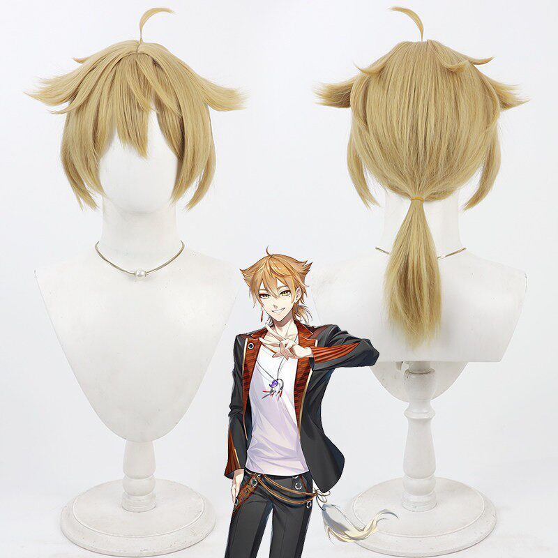 NIJISANJI VTuber Fushimi Gaku Cosplay Wig High Quality Anime Cosplay Hair