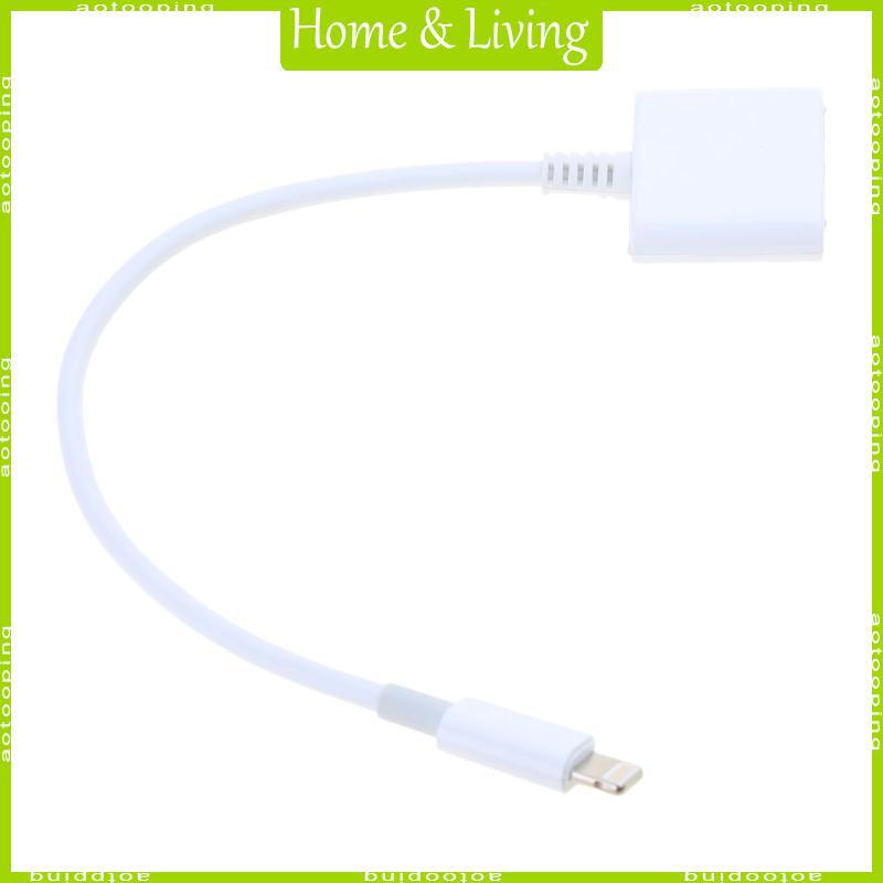 AOTOO 8 Pin Female to 30Pin Male Adapter for Smartphone Tablets 8 Pin Converter Cable