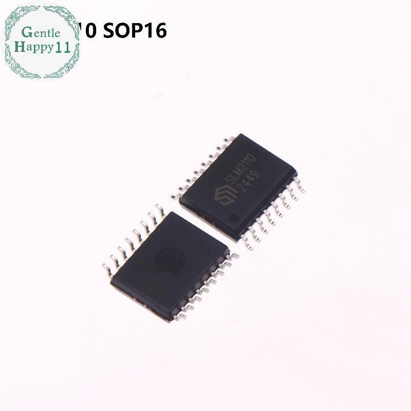 GentleHappy 1/3/5 ชิ้นใหม่ SLM2110CG SLM2110 SOP16 ชิปเซ็ต Full-Bridge/ครึ่งสะพานไดร์เวอร์ชิป IC ชิป