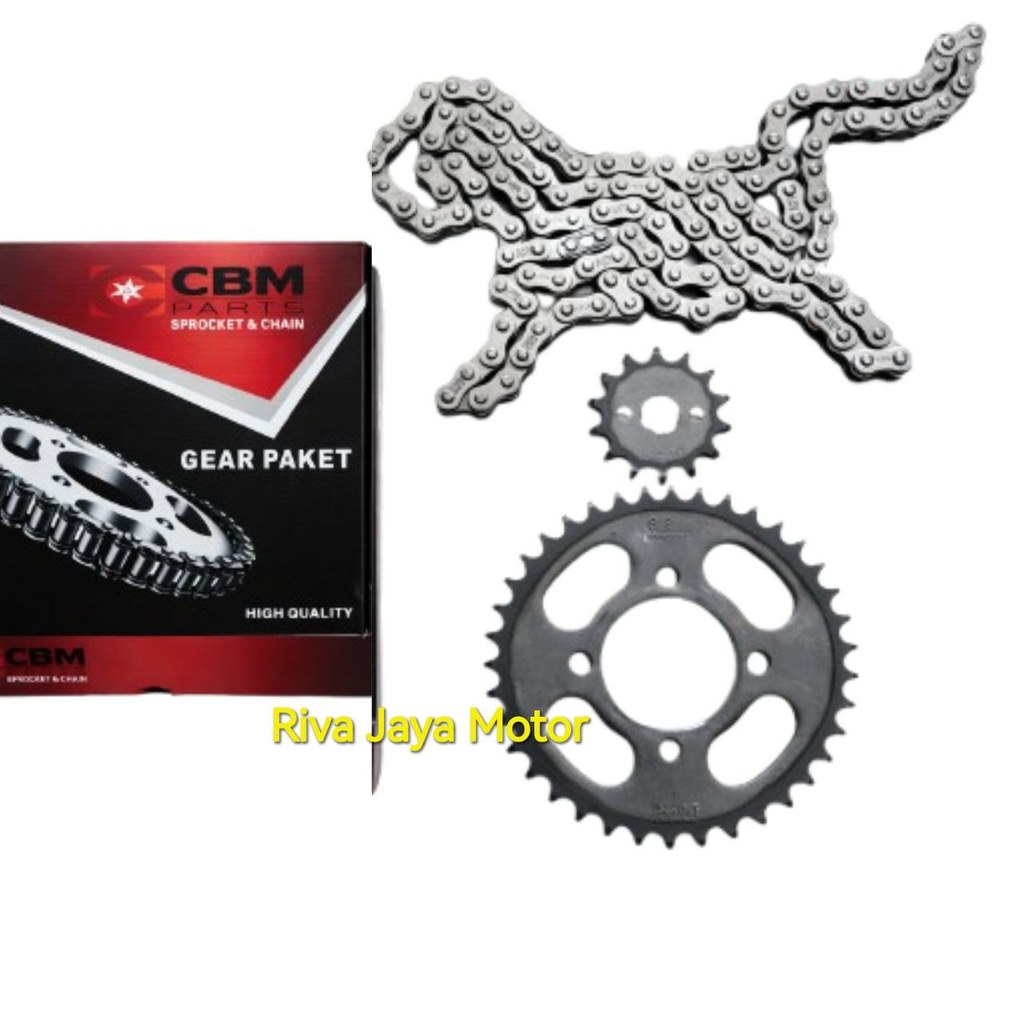 เกียร์ Gir แพคเกจชุดโซ่ Suzuki Smash เก่าใหม่ Titan Shogun 110 125 ชั้น Sp Rr 428h-100 35t 14t Cbm