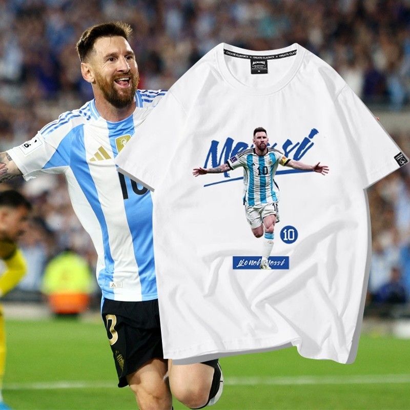 ชุดฟุตบอลเสื้อหมายเลข 10 เมสซี่ ทีมอาร์เจนตินา ฟุตบอลโลก 2026 อเมริกา–แคนาดา–เม็กซิโก สำหรับผู้ชายและผู้หญิง