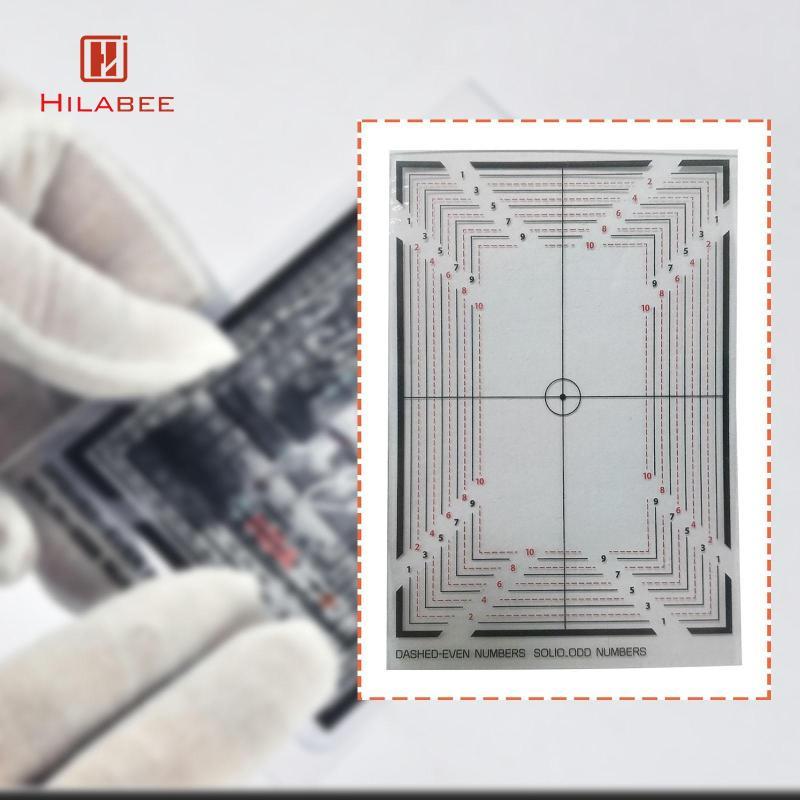 HILABEE Card Centering Grading Tool ประสิทธิภาพสูงสําหรับและชั้นสัญญาบัตร