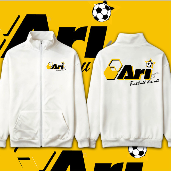 【เสื้อแจ็คเก็ตซิป】 เสื้อคาร์ดิแกนคอตั้ง  Ari Jersey ทรงแจ็คเก็ต สวมใส่สบาย ไม่หด ไม่ยับ ผลิตจากเนื้อผ้าที่สวมใส#01 M-3XL