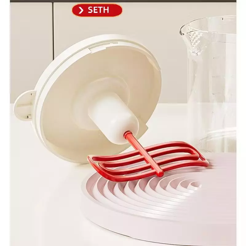 SETH Manual Press Egg Churn Cream Whipper Kitchen Gadget thumbnail 5