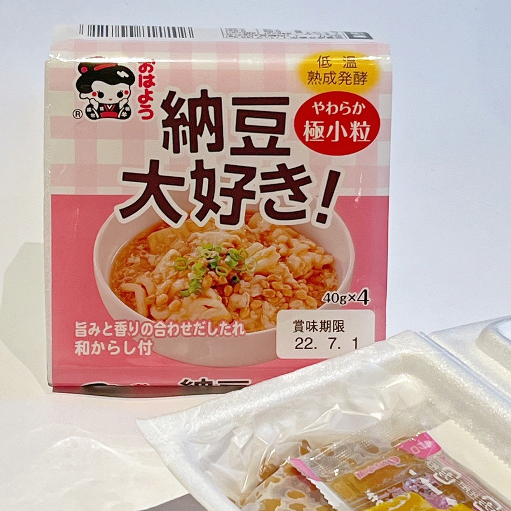 ต้นฉบับนําเข้า Yamada Natto Instant Small Grain Natto ญี่ปุ่นอร่อยนําเข้า Yamada Natto Instant 4 กล่