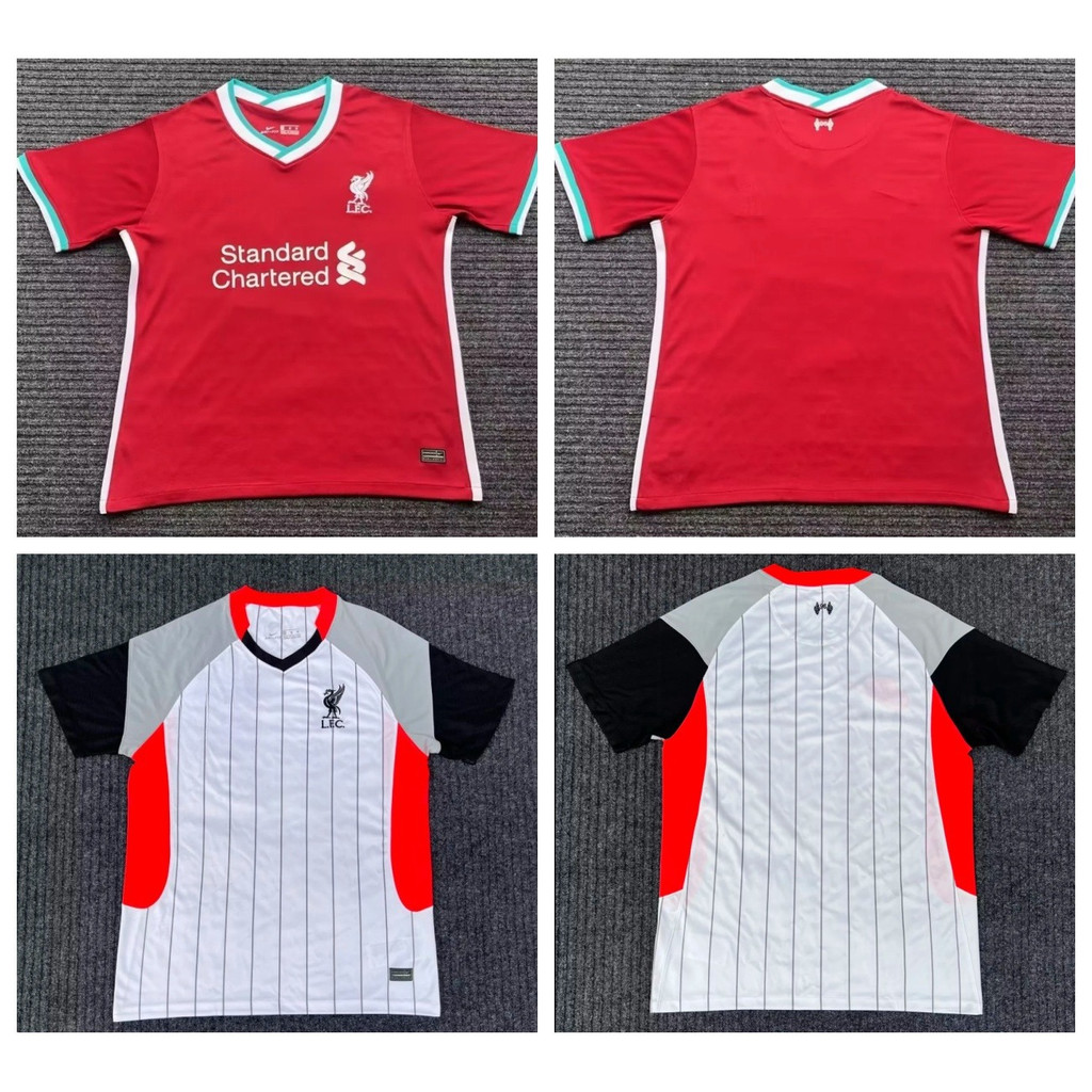 เสื้อฟุตบอลลิเวอร์พูล สำหรับเล่นและลำลอง แบบเหย้าและเยือน ปี 2021