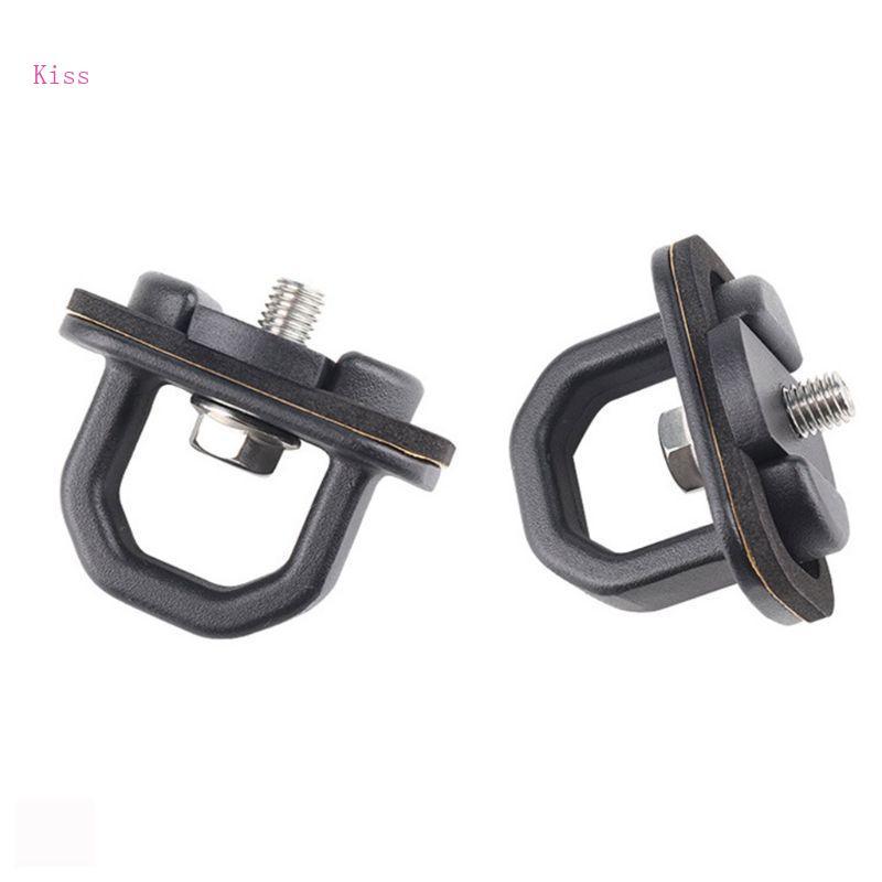 Kiss 2x ชุด Pickup Trunk Lock Buckle Tie Down Fixing Pull Ring Truck Bed Hook ทนทาน