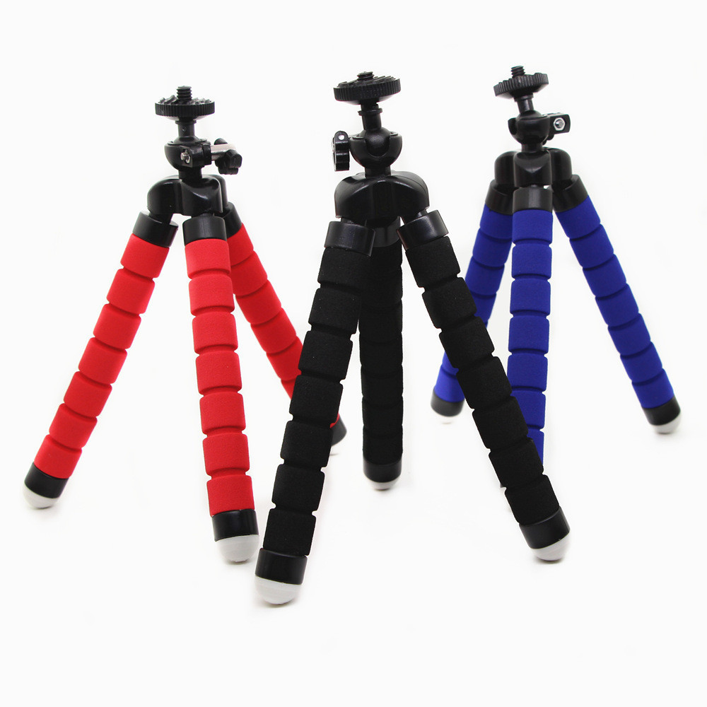 Hot Sale#360Transformable Mini Octopus Sponge Tripod Phone Camera DSLR Octopus Tripod9er