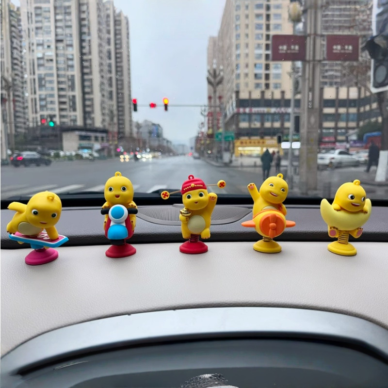 Milk Dragon Nailong กล่องตาบอด Action Figure ตกแต่งตารางรถตกแต่งภายในของขวัญสําหรับนักสะสมอินเทรนด์ข