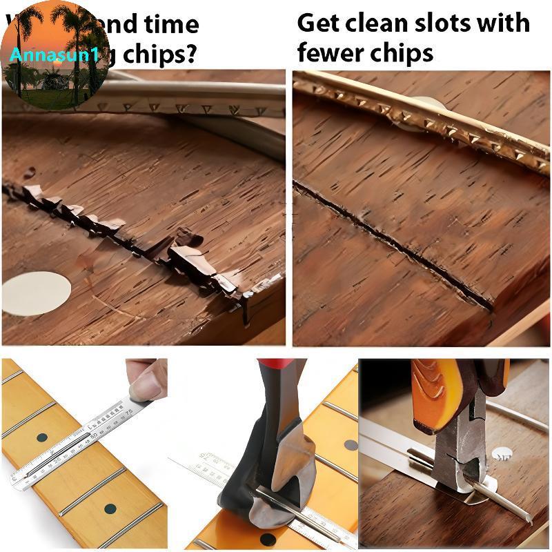 Annasun Fret Puller กีตาร์ Plier เครื่องมือลวดเครื่องมือลวด Nippers Puller สําหรับอื่นๆ Stringed Instruments เครื่องมือกีตาร์อะไหล่คีมตัด TH