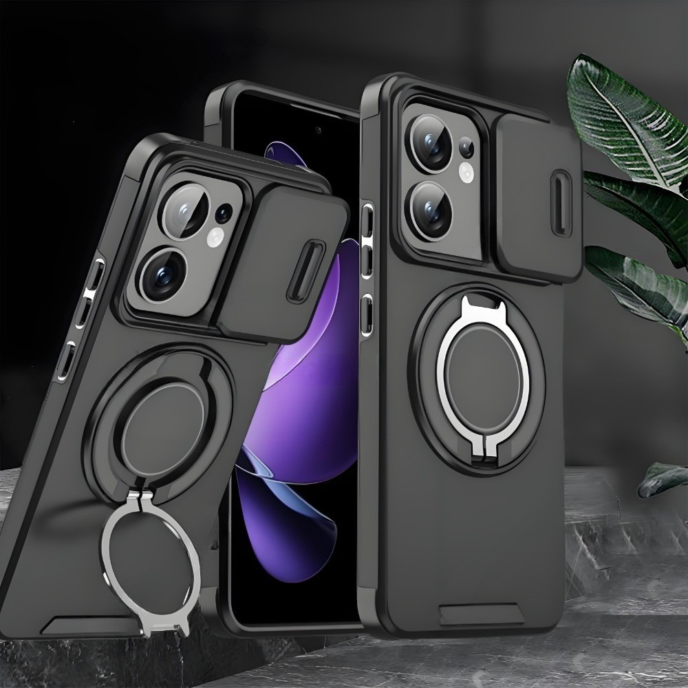 Reno14F เกราะกันกระแทกสําหรับOppo Reno 14F 13F 13 Pro 13Pro Reno13Fดึงสไลด์กล้องเลนส์ป้องกันปลอกแข็ง