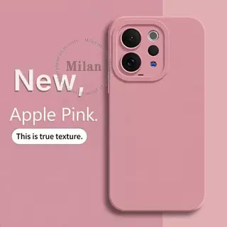 เคสซิลิโคนเหลวแบบเต็มหน้าจอสำหรับ Vivo V70 และ V60 เคสป้องกันโทรศัพท์แบบนุ่ม กันกระแทก ให้สัมผัสเหมือนผิวหนัง