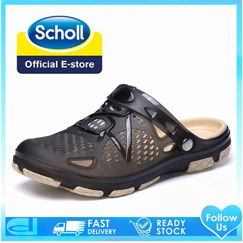 Scholl sandal men Scholl shoes ผู้ชาย Scholl รองเท้าแตะผู้ชาย Scholl shoe Kasut Scholl