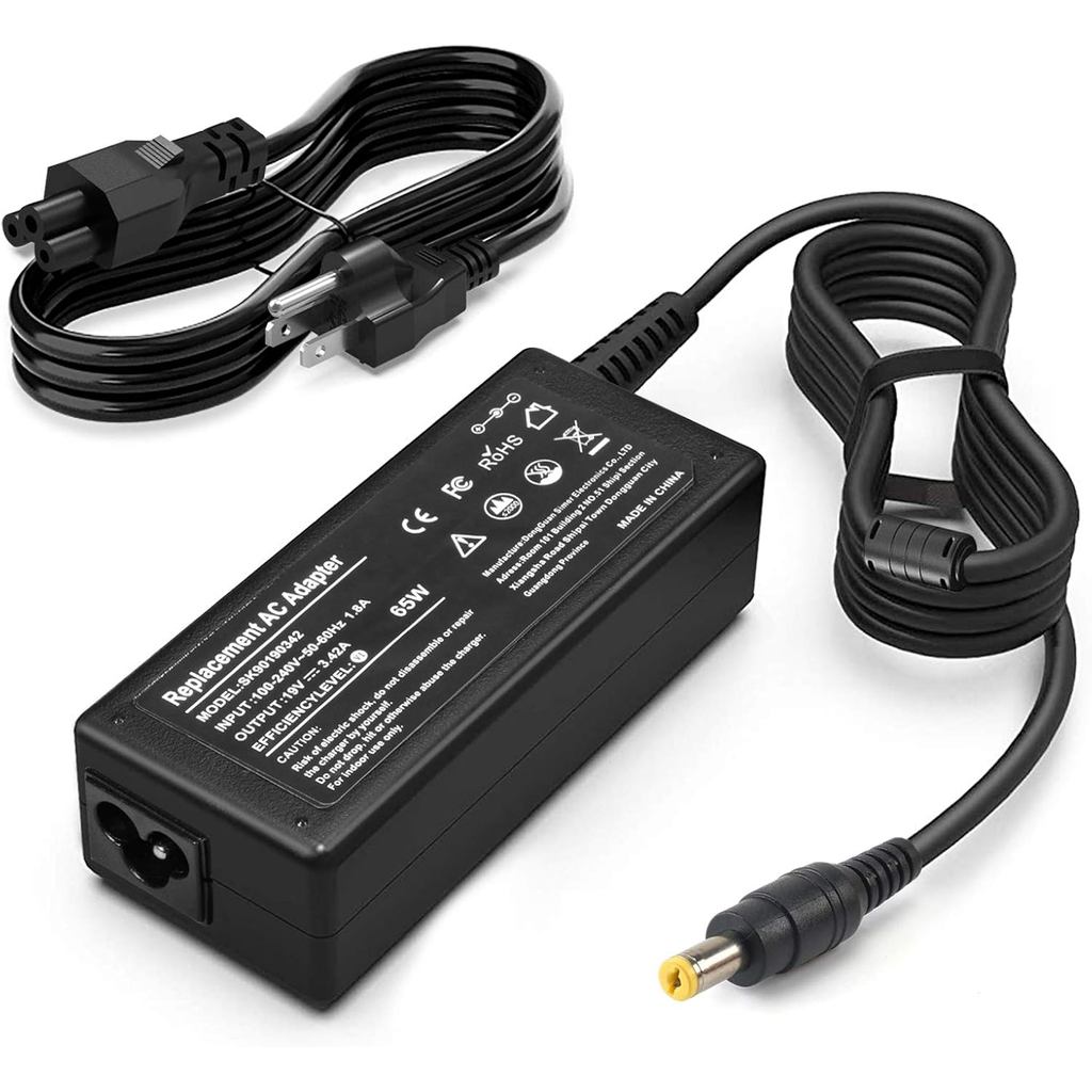 65W 19V อะแดปเตอร์ AC ใช้งานร่วมกับ Acer Aspire V3 V5 E1 E3 E5 ES1 R3 M5 F5 5000 5100 5250 6920 7741