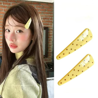 สามเหลี่ยมจุดกิ๊บด้านข้าง สีให้เลือก 5 สี เครื่องประดับผมสำหรับผู้หญิง