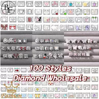 สร้อยข้อมือทิวลิปโบว์อิตาเลียน สแตนเลส charm fit 9 มม. ทำเองได้ง่าย