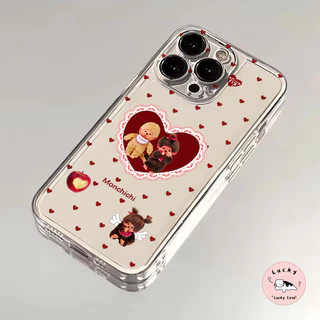 เคสใส Monchhichi หัวใจฮิต Vivo Y19S Pro Y18 Y29 Y29S Y28 Y17s Y04 Y35 Y17 Y11 Y02 Y15S Y02s Y03 Y27 Y36 V50 V60 V40