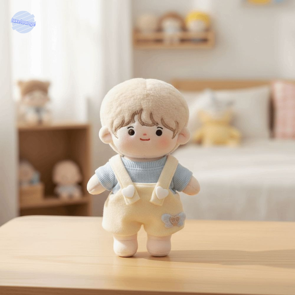 LUXELUNGE Cotton Dolls Clothes Set, Dress-up Cute Style 10cm Cotton Doll Clothes, Doll Cross-Dressin