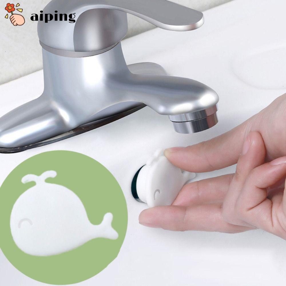 AIPING 2PCS อ่างล้างจานหลุมครอบคลุม,ซิลิโคน Anti-leak อ่างล้างหน้า Overflow ปิดผนึกปลั๊ก,คุณภาพสูงอ่างล้างจานอุปกรณ์เสริมห้องน้ํา Anti-flow Sink Hole Plug สําหรับ Home