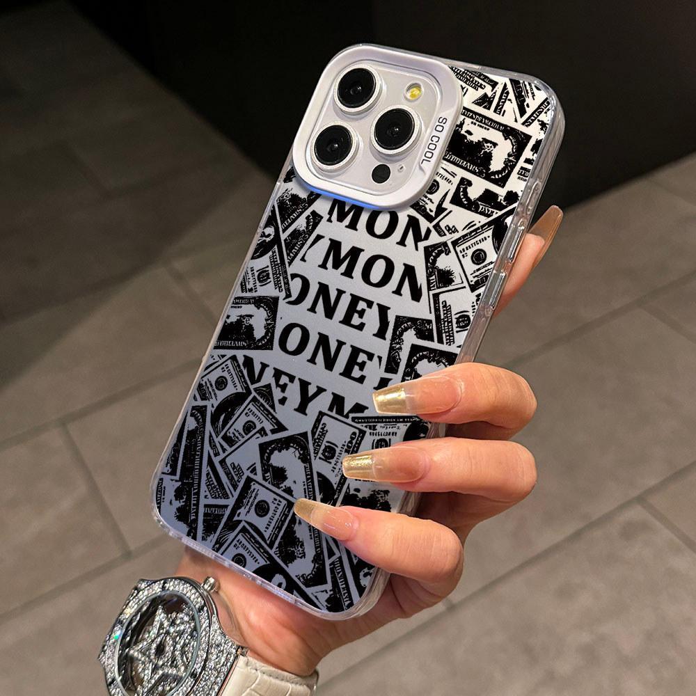 อินเทรนด์ Creative Dollars MONEY Casing สําหรับ Apple iPhone 17 Air 16 15 14 Plus 13 12 11 Pro Max X