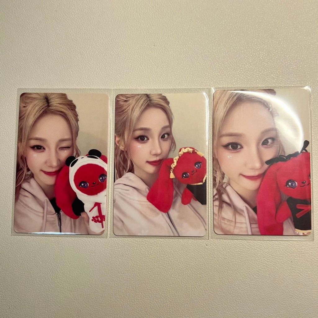 [คลังสินค้าพร้อม] การ์ดตุ๊กตา Gidle YUQI การ์ดเซลฟี่เพลง YUQI กล่องของขวัญปีใหม่ การ์ดขนาดเล็ก เวอร์