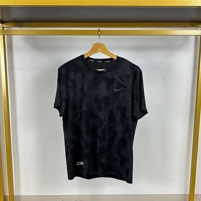 New Summer Tennis T-shirt Quick-Drying Breathable and Loose Sports Fitness Ice Silk Short Sleeve Tra