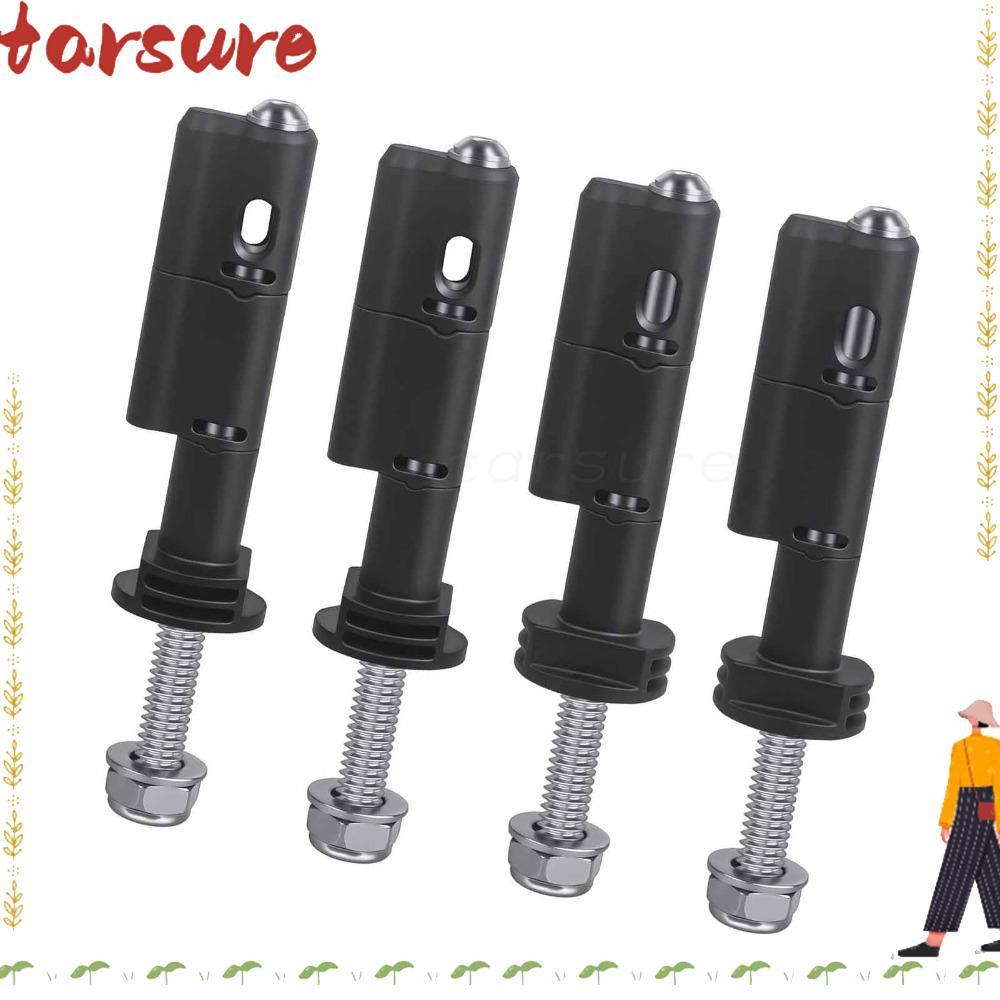 TARSURE หมุดยึดบอร์ดลาก 4 ชิ้น, หมุดยึดการออกแบบแบบล็อคได้ความยาว 140 มม., สแตนเลสเข้ากันได้กับ หมุด