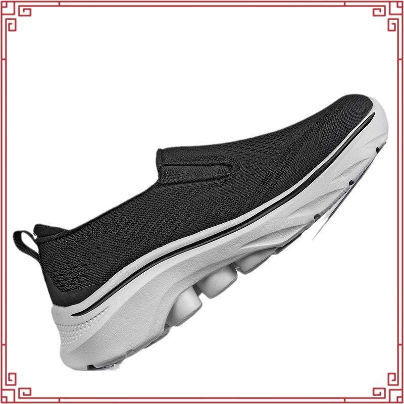 สเก็ตเชอร์ส รองเท้าผู้ชาย Men GOwalk 7 Walking Shoes - 216646-NVY Air-Cooled Goga Mat