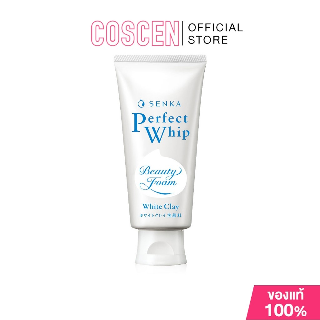 senka perfect whip white clay 120 g.