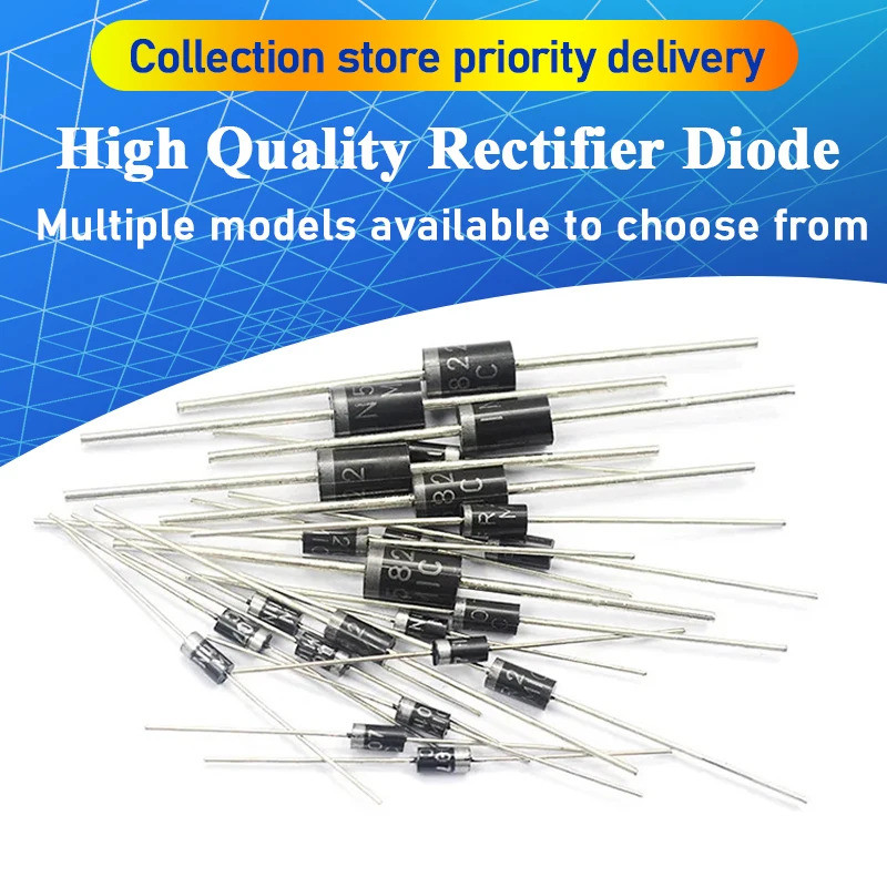 คุณภาพสูง Rectifier Diode 1N4007 10A10 1N5408 1N5819 1N4001 5822 1N4001 1N4004 1N4005 1N5404 1N5408 