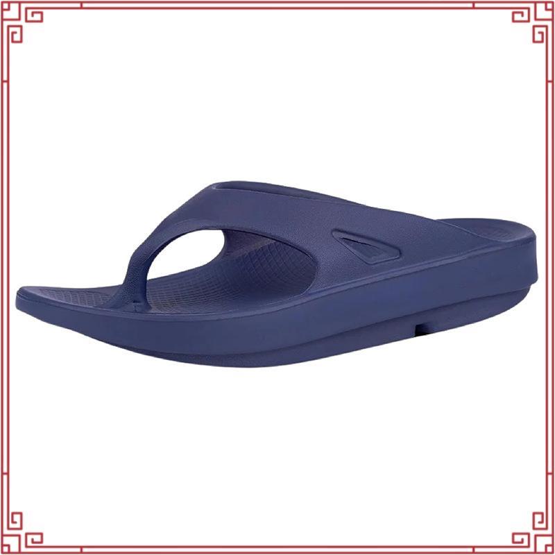 รองเท้า Oofos แท้ รองเท้าแตะเพื่อสุขภาพ รองเท้าแตะผู้ชาย Oofos รองเท้า Black (ดำ) หายปวดเท้าทันที - 