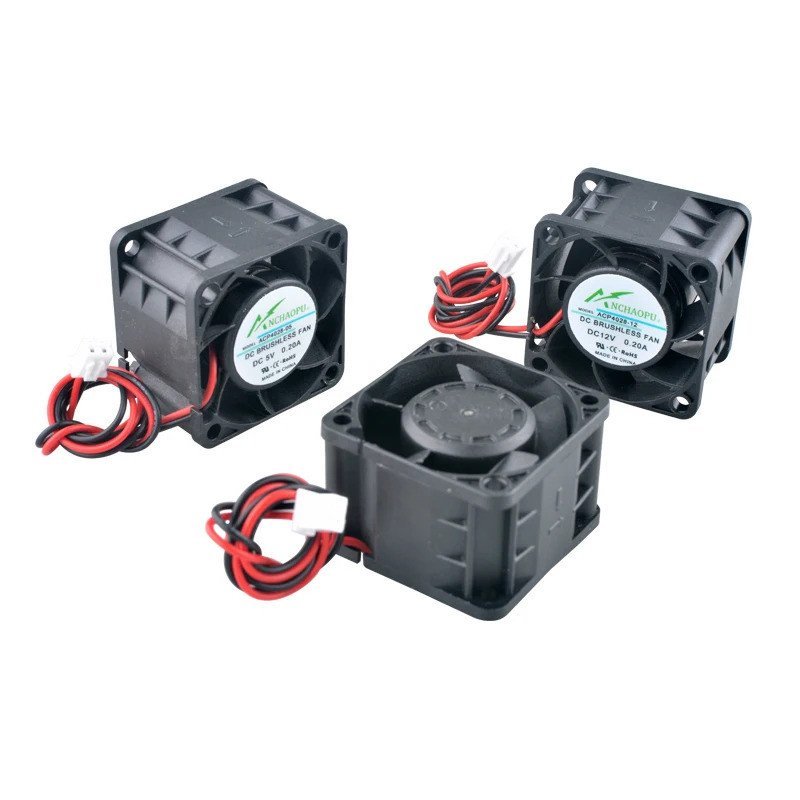 ACP4028 4 ซม.40 มม.พัดลม 40x40x28 มม.DC5V/12 V/24 V 2pin Axial flow พัดลมพัดลมระบายความร้อนสําหรับ 1