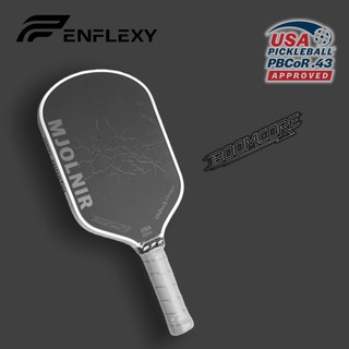 USAPA Certified Enflexy boomcore mjolnir pickleball paddle with Toray T700 carbon fiber