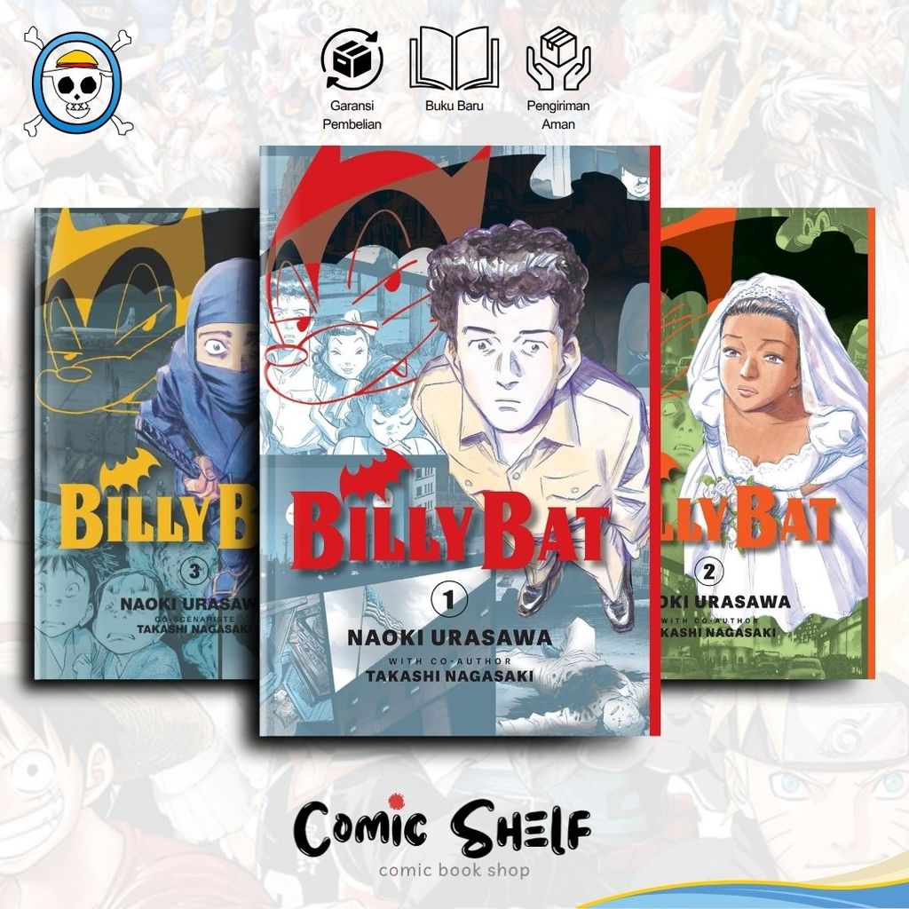 Manga Billy Bat โดย Takashi Nagasaki (20 เล่ม)