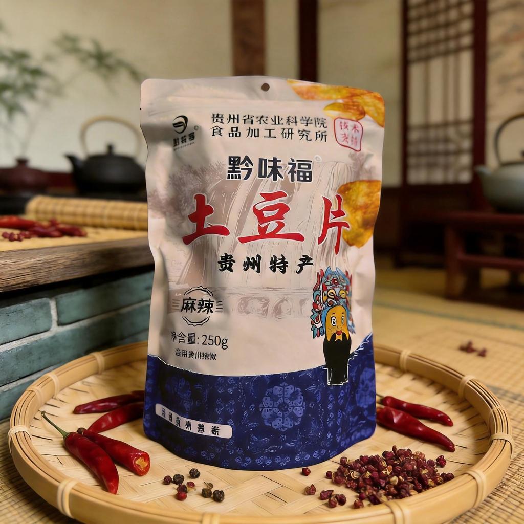 Potato Chips Original Cut Spice Potato Chips Guizhou Special Big Pack Potato Chips อาหารป่อง Glutton