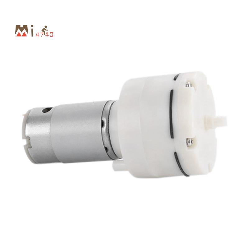 Mi4743RS555 Micro-Vacuum Pump Motor 12V 15L/Min Low Noise Electric Air Pump เครื่องเคลือบสูญญากาศปั๊