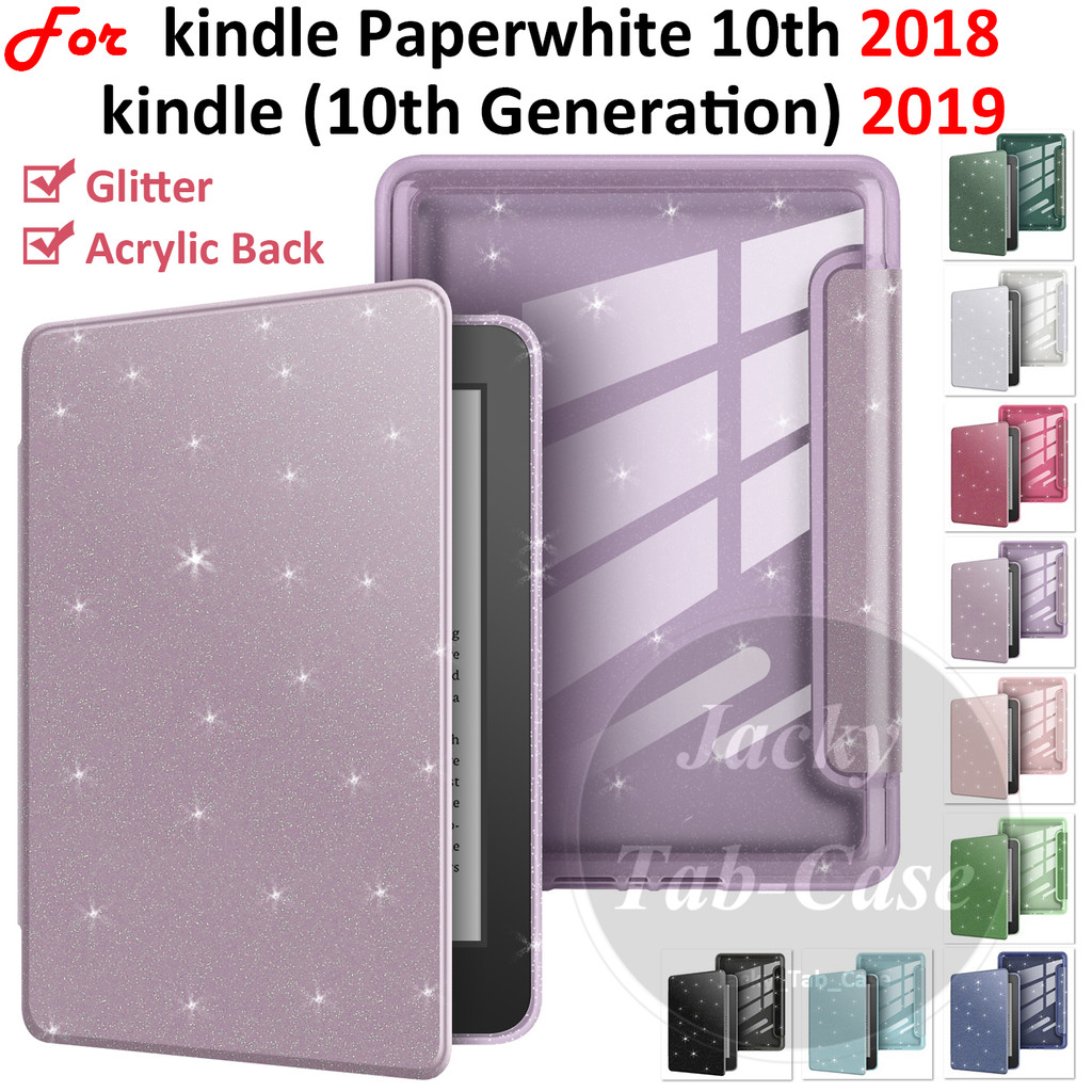สําหรับ kindle 10th Generation/Paperwhite รุ่นที่ 10 eReader 2018 PQ94WIF 2019 J9G29R อะคริลิคฝาครอบ