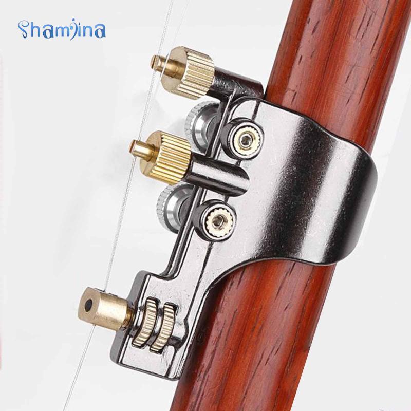 [Shamjina] Erhu Fine Tuner String Adjuster เปลี่ยนจีน Qianjin Part Professional Tuning Tool โลหะทนทานเหมาะสําหรับนักดนตรีฝึกซ่อม Mainten