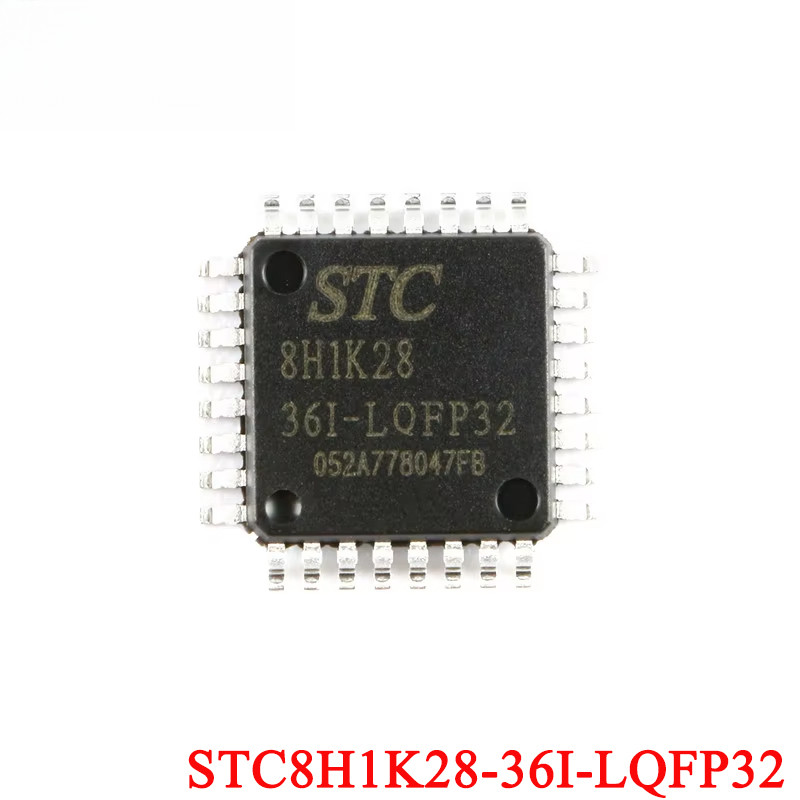 10 ชิ้น/2 ชิ้น STC8H1K28 STC8H1K28-36I LQFP32 STC 8H1K28 Enhanced 1T 8051 Microcontroller MCU IC Con