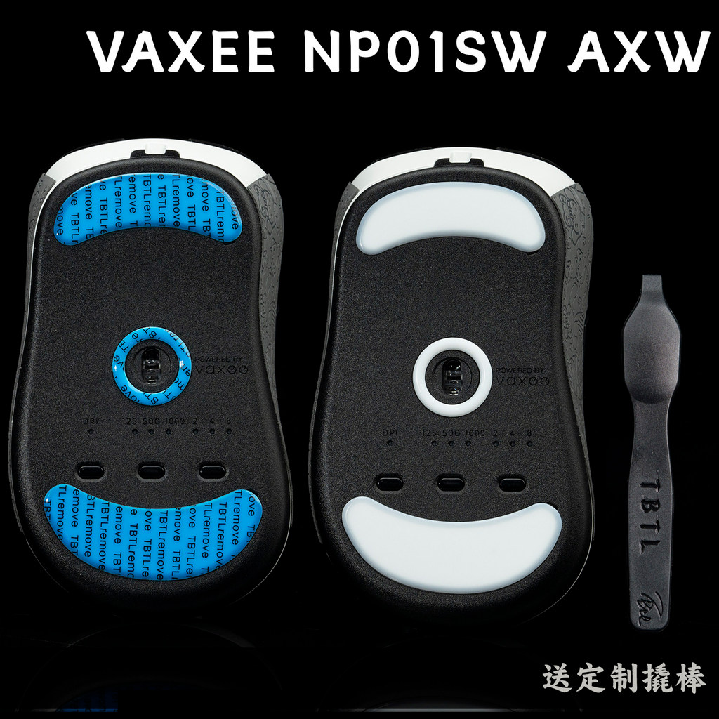 VAXEE NP01SW Ergo E1 NP01SV2 Universal 4KAXW เมาส์ TBTL กาวป้องกันการรั่วไหล PTFE สติกเกอร์เท้า