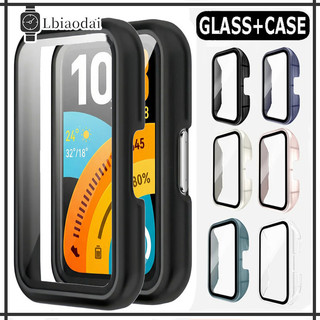เคสพีซีกระจกนิรภัยสำหรับ for Huawei Band 11 11 Pro/Huawei Band 10 9 8 NFC ฝาครอบป้องกันหน้าจออุปกรณ์เสริมนาฬิกาสมาร์ท