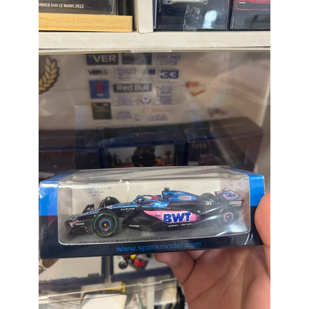 Spark Okko รอบปัจจุบันรับ Terrace F1 สูตร A523 Renault Fleet 1/43 2023 Okko Monaco Station เปิดแล้ว