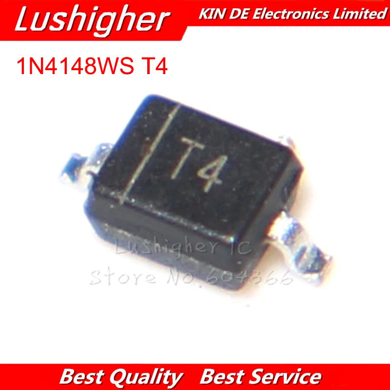 3000PCS 1N4148 T4 1N4148WS T4 1N4148W SMD 0805 SOD-323 IN4148 0805 SOD323 Switching Diode ใหม่