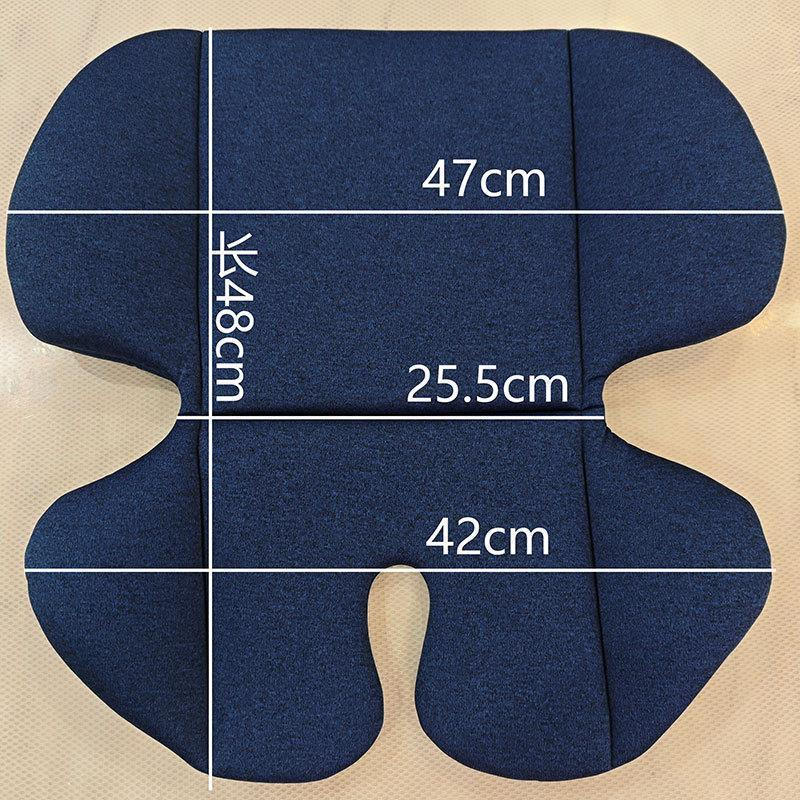 JUA Universal cushion for strollers, baby cribs, car seats, and bassinets, washable and suitable for